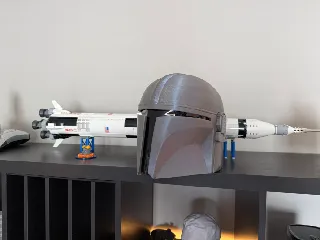 How to print the Mandalorian helmet -> size S, M, L and 3D print settings