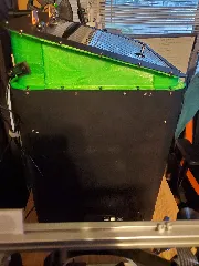Riser upgrade for Kingroon KLP1 Back wall modified.