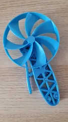 Squeeze Fan Ruggedized! (Not a solution to an electric fan!)