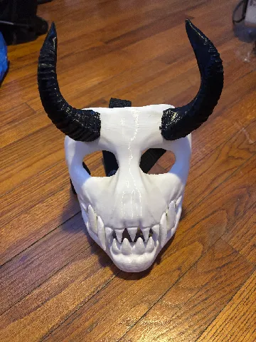 Skully the articulated mask by Drakarmau | Download free STL model ...