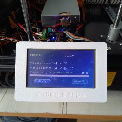 Ender 5 Plus stock screen relocator