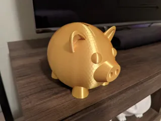 Piggy Bank With Plug