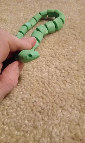 Western Hognose Snake with Magnets by Julia Ebert | Download free STL ...