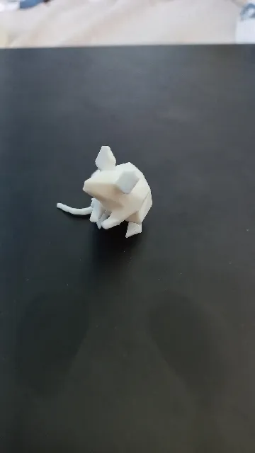 Make of Low Poly Mouse by L'imprimerie3D | Download free STL model ...