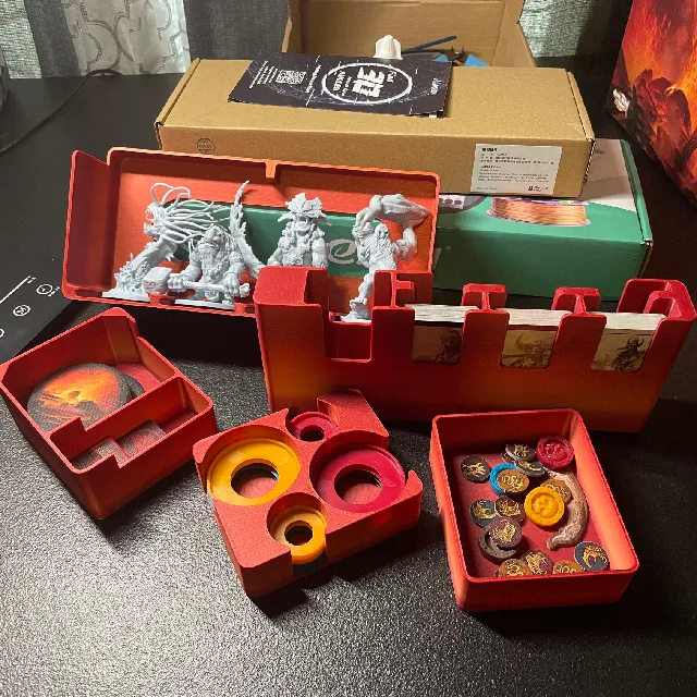 Make of Board Game Organizer - Blood Rage by jkamien | Download free ...