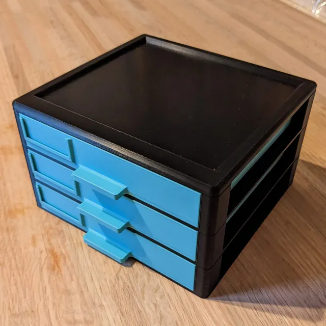 Make of Stackable, Modular Screw Box / Organizer by mpodella | Download ...