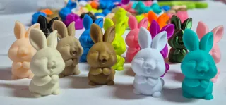 Mini Easter Bunny Figurine