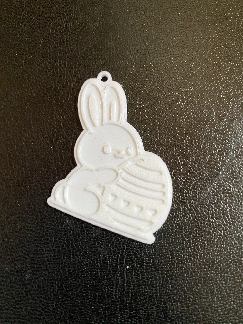 Make of Easter Bunny Keychain by ge0rge150 | Download free STL model ...