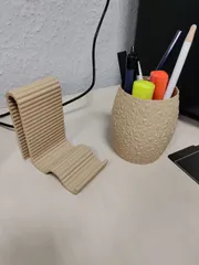 Faceted Pencil Holder (Vase Mode)