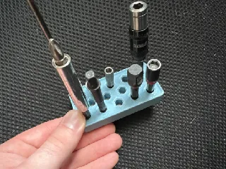 Gridfinity hex bit holder