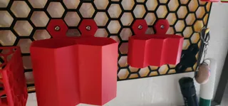 Storage boxes for Honeycomb storage wall