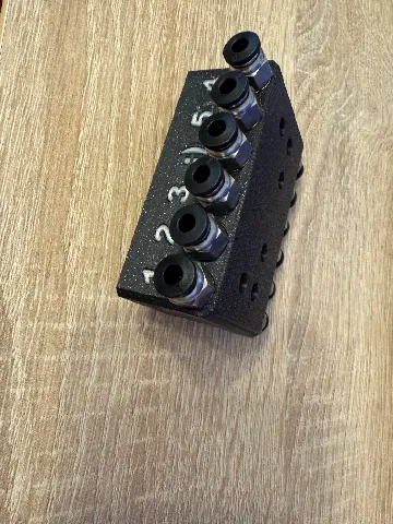 XL Filament Sensor Blocks (3x and 6x) with PC4-M10 Passthrough Fittings ...