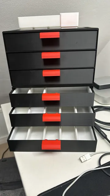 Make of Gridfinity Modular Drawer System by Tekki 40k | Download free ...