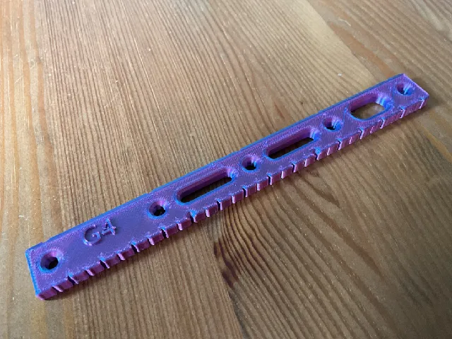 Mini ruler for electricians by fns720 | Download free STL model ...