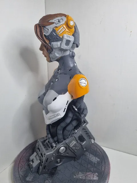 Make of Female Cyborg by Hilbert Pijl | Download free STL model ...