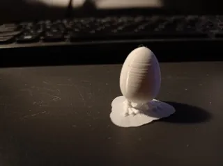 Chicken Egg with Legs
