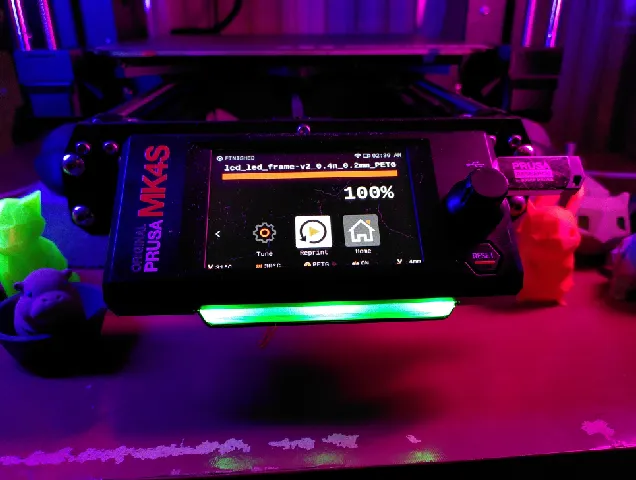 Original Prusa MK4S RGB Status LED Diffusor xLCD by Regis | Download ...