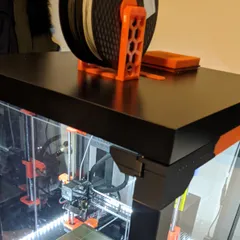 Single-reel spool holder for Prusa Printer Enclosure V2