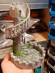 Dice Tower Castle Stairs