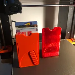 Cascade card wallet (Print-in-place)