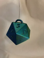 D20 Holiday Tree Ornament