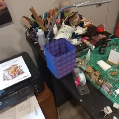 Rectangular trash can ( Vase Mode )
