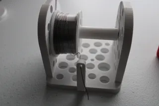 Solder spool holder