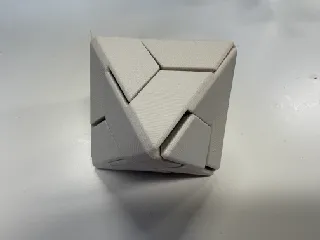 Six Piece Octahedron Puzzle