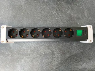 Brennenstuhl 10-Way Power Strip Mounting Brackets (~ 1€ per socket)
