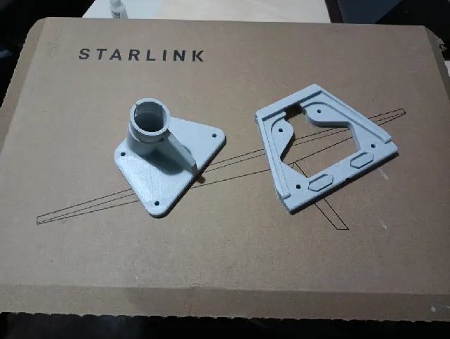 Starlink Gen 3 mount by 3DPS | Download free STL model | Printables.com
