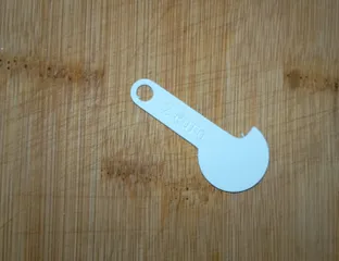 Removable shopping cart coin