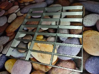Dessert cutting template