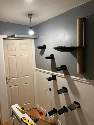 Wall Mounted Cat Step (3 variations) by SM Prints | Download free STL ...