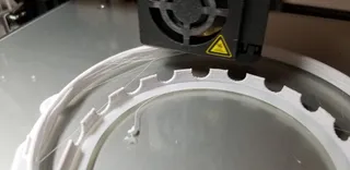 Face shield - A4 binding sheet - easy punching
