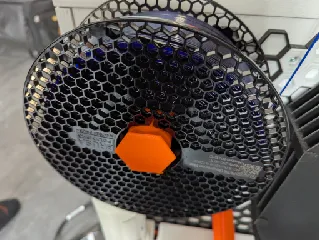 Spoolholder for Honeycombwall