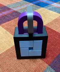 Key Trap - Interlocking puzzle by Christoph Lohe