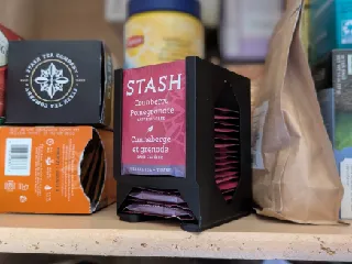 Tea Bag Dispenser - Faster Stackable Interlocking