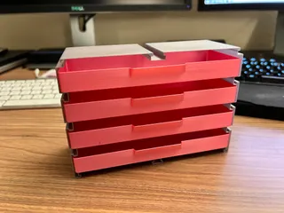 Fast-Printing Modular Drawer System (Vase Mode)