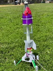 Water Bottle Rocket Fin for 1L Cola or Sprite Bottle