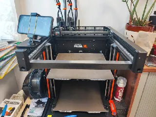 Prusa XL series: Front Antivibration/support 3030 PETG extrusion