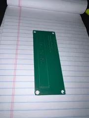 Python Hello World Circuit Board