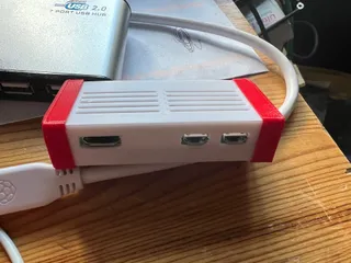 Print-flat-and-fold case for Raspberry Pi Zero 2 W by Kyle, Download free  STL model