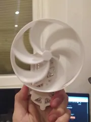 Squeeze fan - New waterproof fan!(screwless)