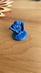 Dwarf Paladin 28mm (supportless, FDM friendly)