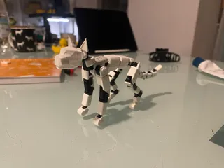 Gyro 7 Printable Jointed Cat by Neybao | Download free STL model ...