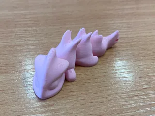 Mini Articulated Dragon (Magnet/Keychain)
