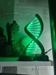 RGB LED DOUBLE HELIX DNA LAMP - Micro USB Socket & Closed Bottom - with Arduino Code