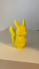 Low-Poly Pikachu