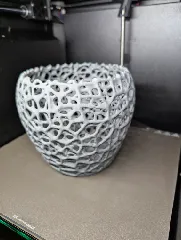 Orchid Voronoi Pot