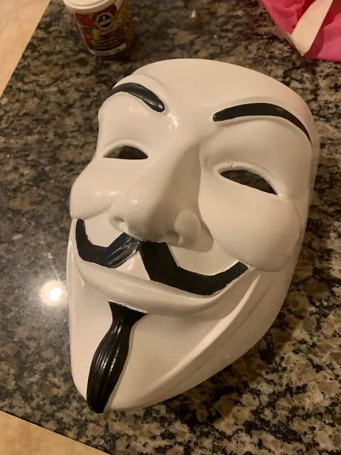 Make of Guy Fawkes Mask by NS | Download free STL model | Printables.com